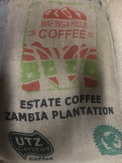 Mafinga Zambia Burlap Coffee Bag Sack