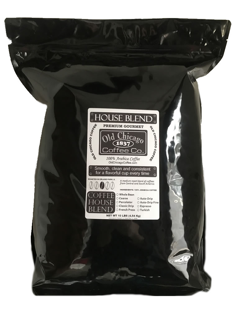 10 Lbs Bulk Ground Coffee - Giant Coffee Bag - 160 Oz - 4,536g