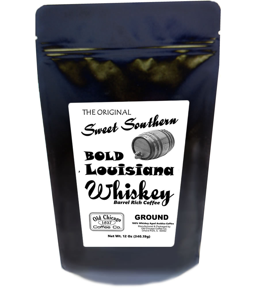Sweet Louisiana Aged Whiskey Barrel Coffee