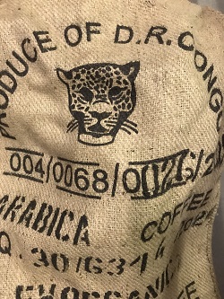 DR Congo Burlap Coffee Bag Sack