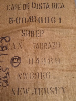 Costa Rica Burlap Coffee Bag Sack