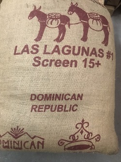 Dominican Republic Burlap Coffee Bag Sack