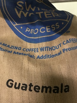 Decaf Guatemala Coffee Bag Sack