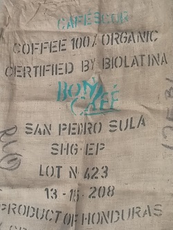 Honduras Coffee Bag Sack