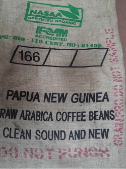 Papua New Guinea Coffee Bag Sack